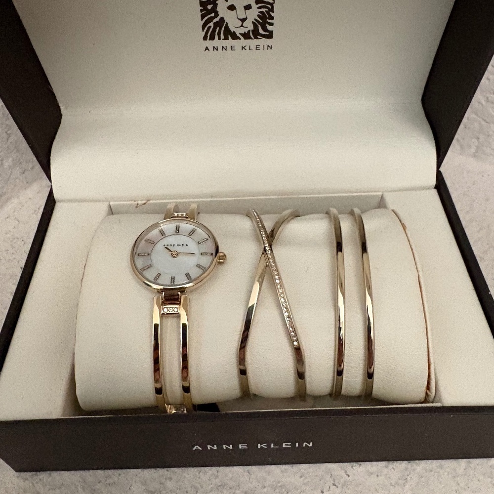 Anne Klein Watch with Bracelets